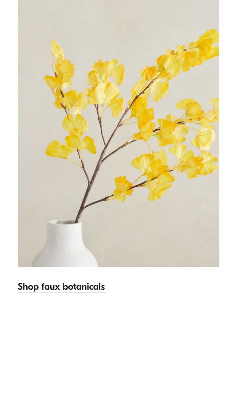 faux botanicals